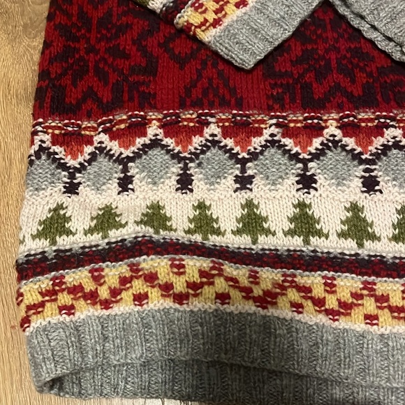 Beautiful warm and cozy wool sweater from Limited Handknit Sz M - Picture 4 of 16